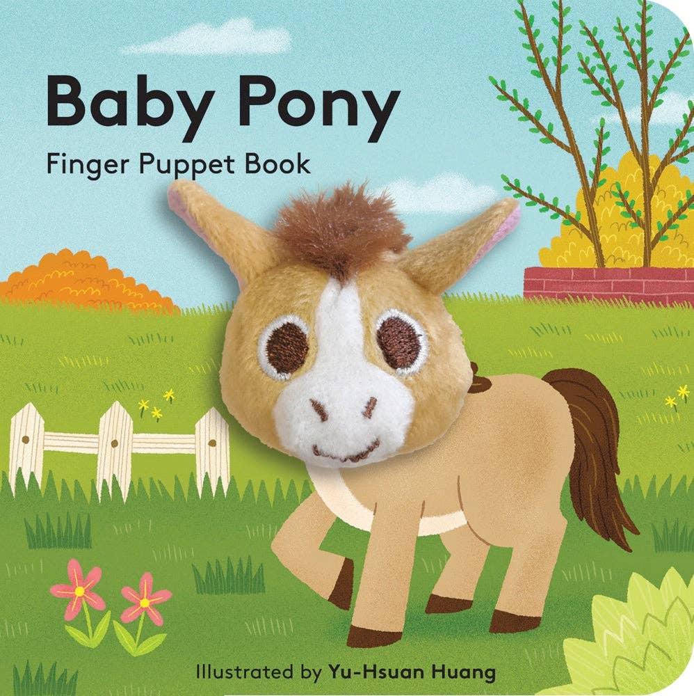 Baby Pony Finger Puppet Book, Feathered Farmhouse