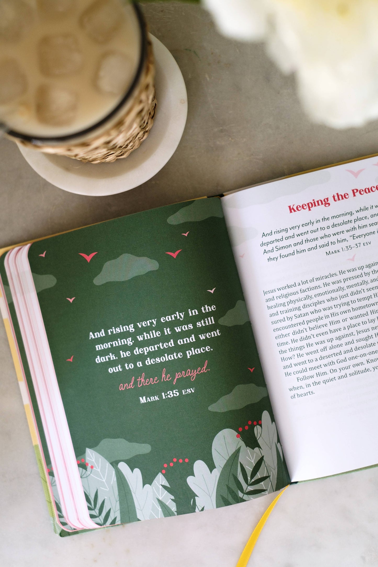 Devotions and Prayers to Rest in God's Presence, Feathered Farmhouse