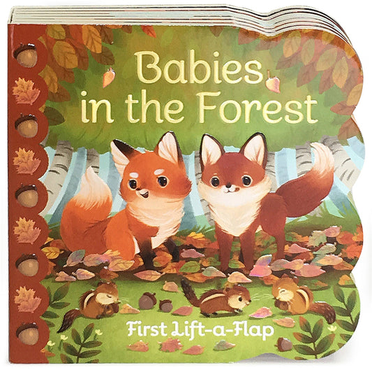 Babies in the Forest Lift-a-Flap Board Book, Feathered Farmhouse