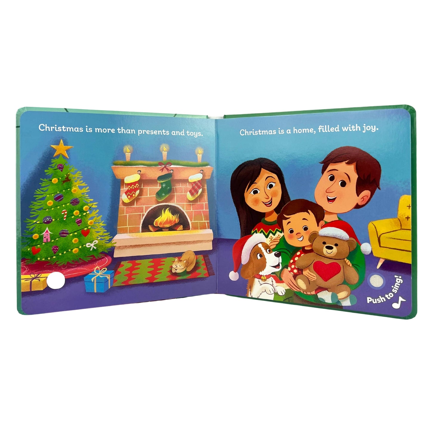 Listen, Touch & Feel What is Christmas? Sound Book, Feathered Farmhouse