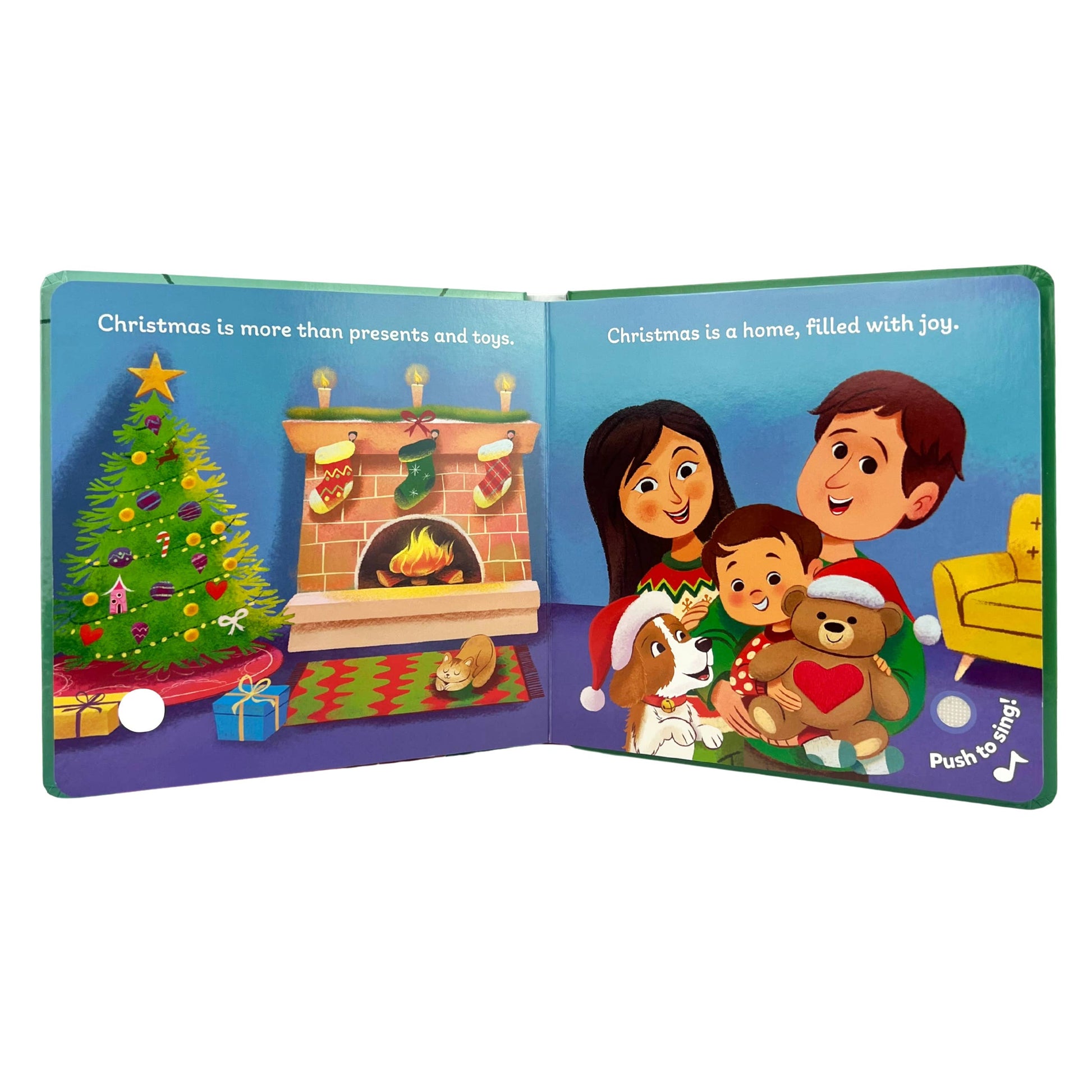 Listen, Touch & Feel What is Christmas? Sound Book, Feathered Farmhouse