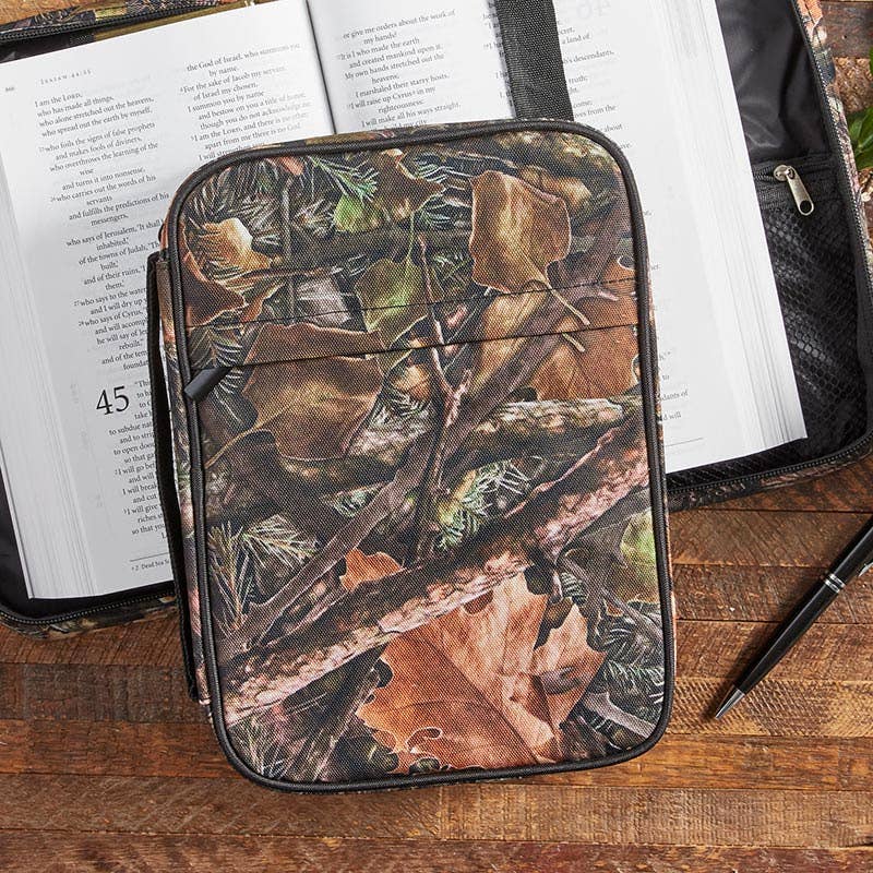 Camo Bible Cover, The Feathered Farmhouse