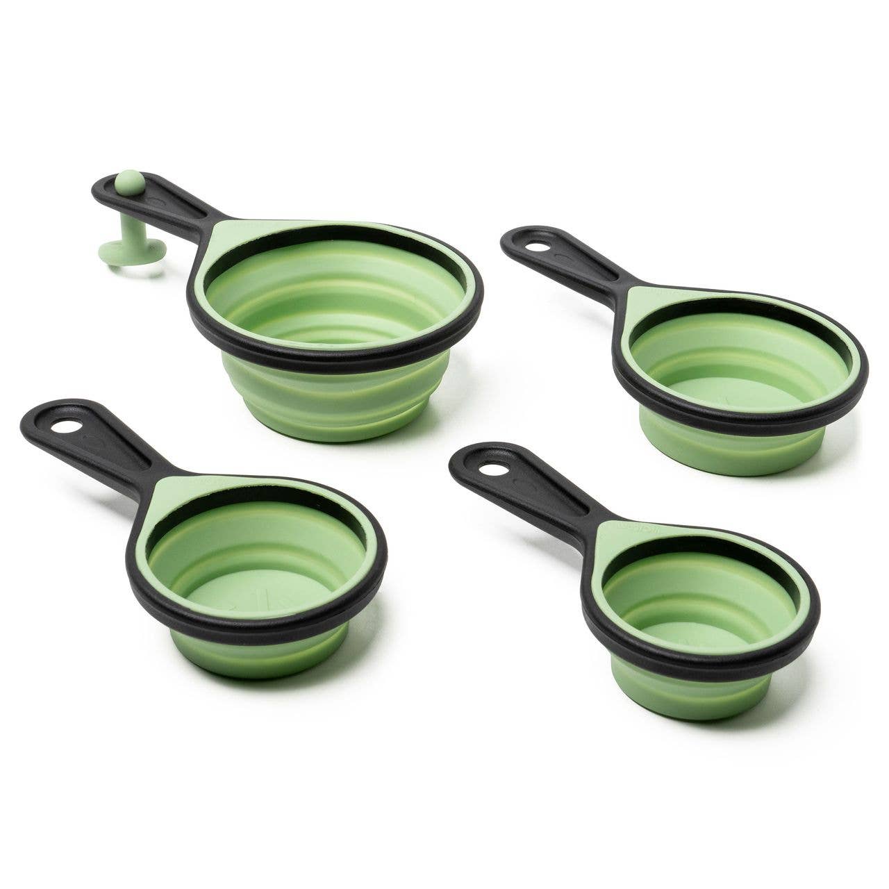 Silicone Collapsible Measuring Cups, Feathered Farmhouse