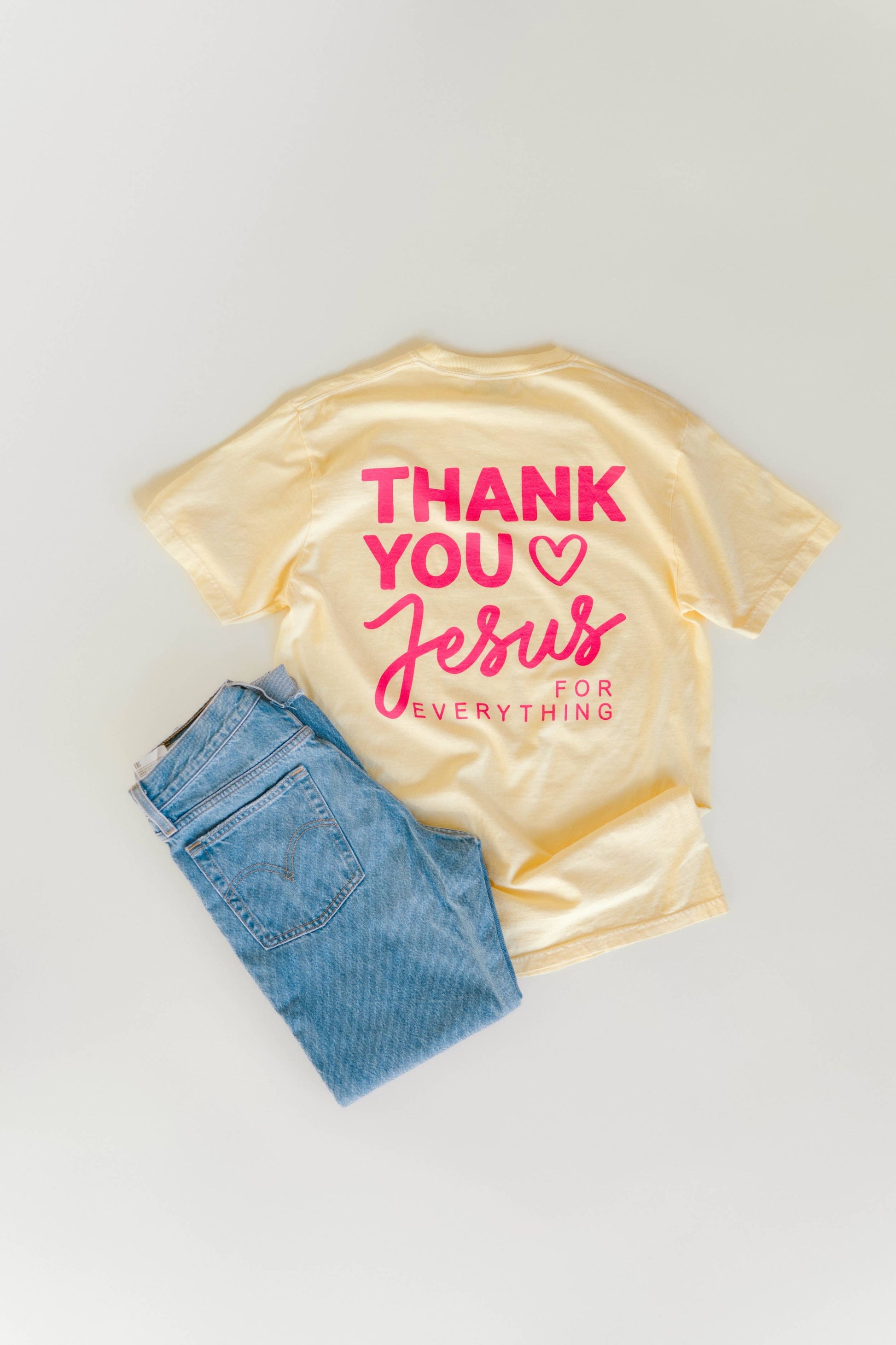Thank You Jesus Tee, Feathered Farmhouse