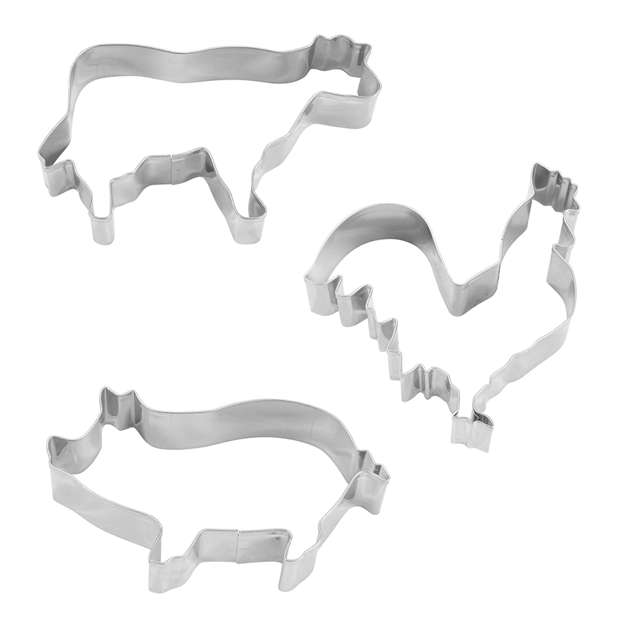 Farm Cookie Cutter Set, Feathered Farmhouse