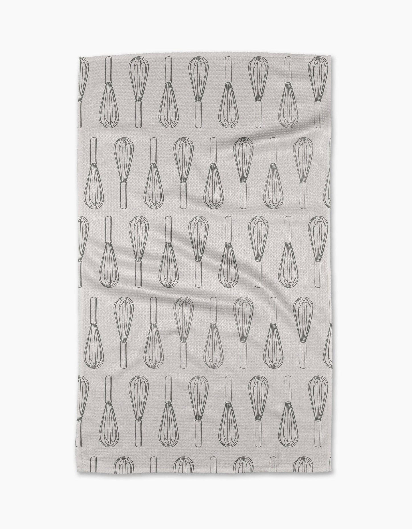 Kitchen Whisks Tea Towel, Feathered Farmhouse
