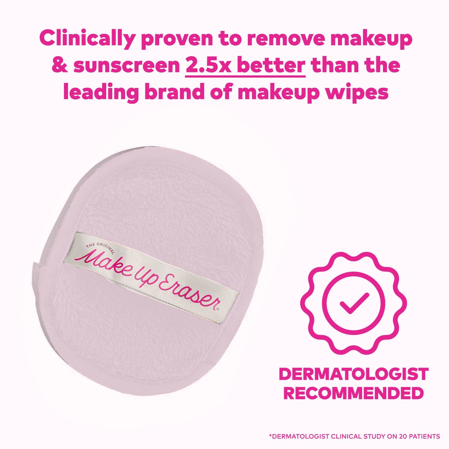 Silver Infused MakeUp Eraser 7-Day Set, Feathered Farmhouse