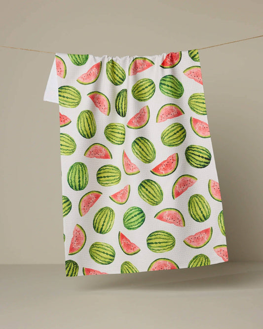 Melon Market Tea Towel, Feathered Farmhouse