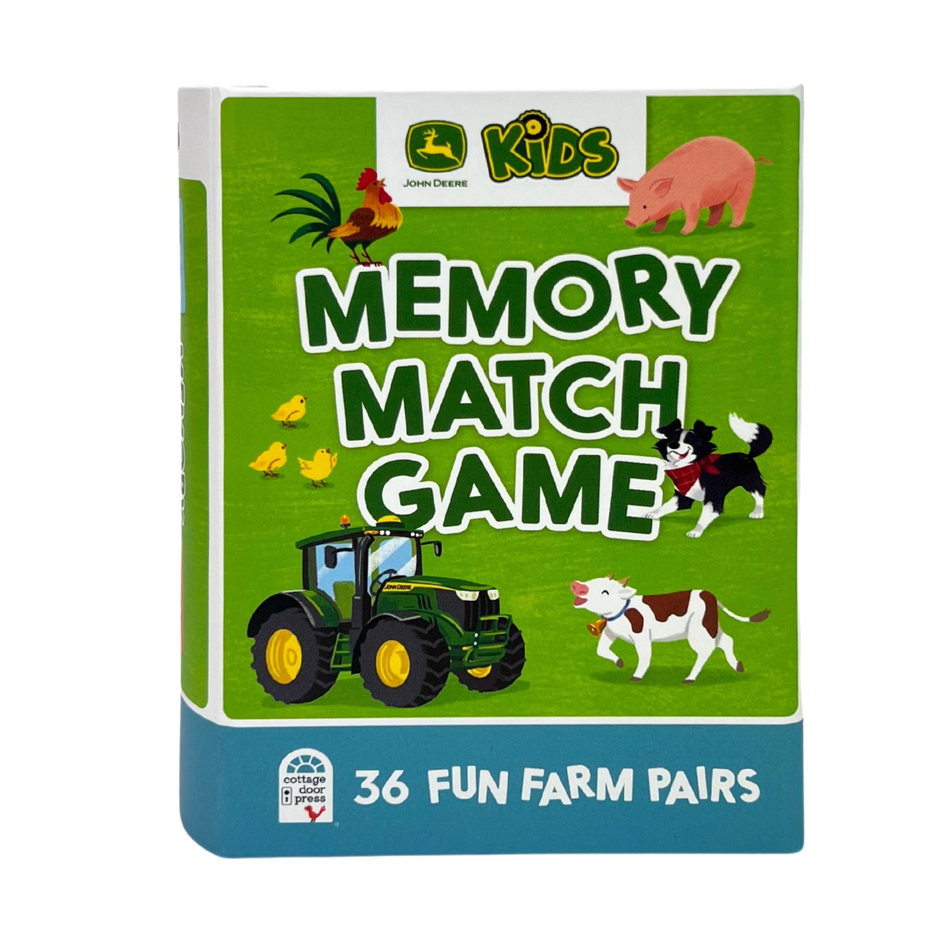 John Deere Kids Memory Match Card Game, Feathered Farmhouse