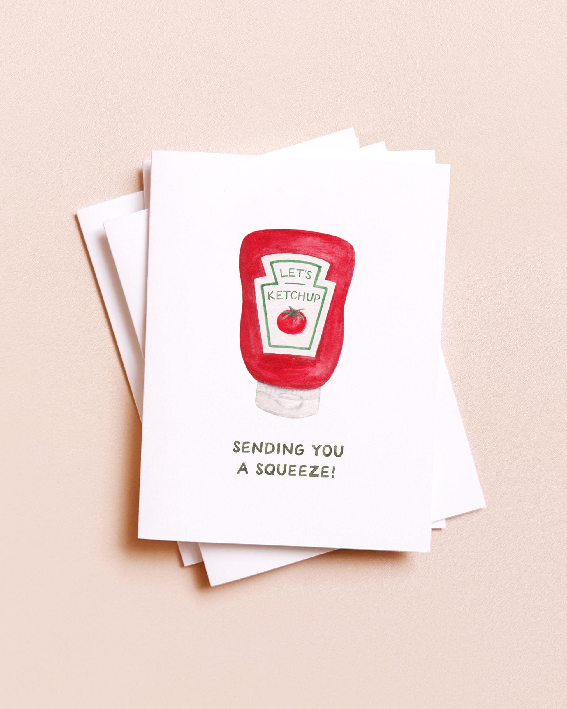 Sending A Squeeze Everyday Card, Feathered Farmhouse