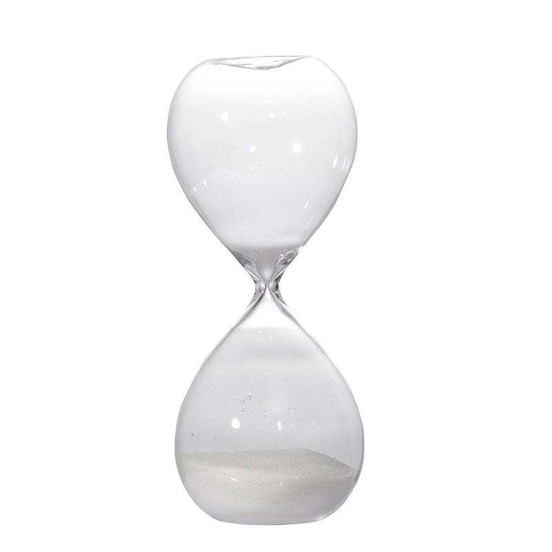 White Sand Hour Glass, Feathered Farmhouse