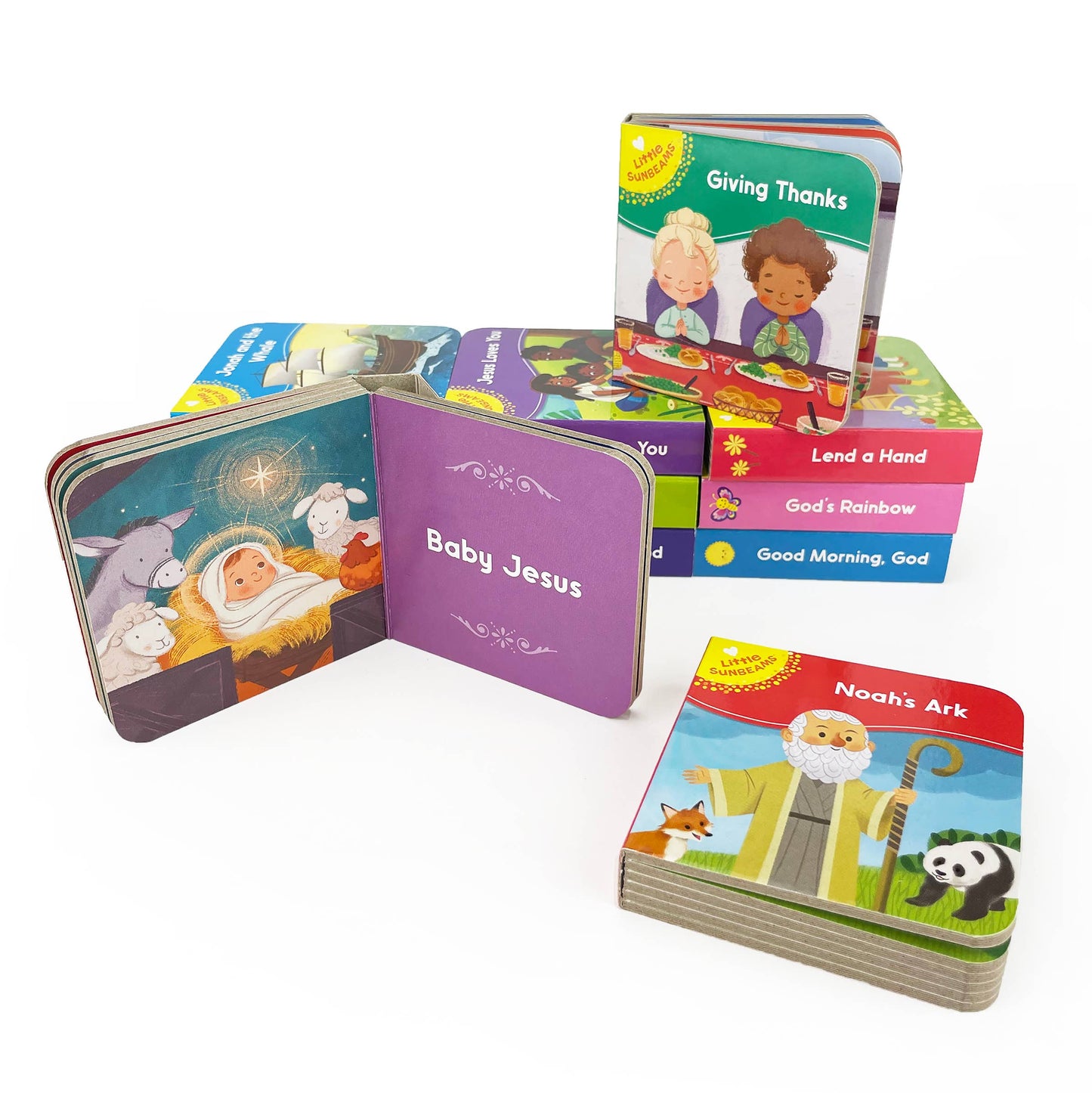 Bible Stories My Little Learner Library Book Gift Set, The Feathered Farmhouse