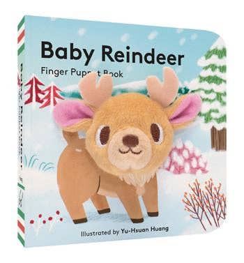 Baby Reindeer Finger Puppet Book, Feathered Farmhouse