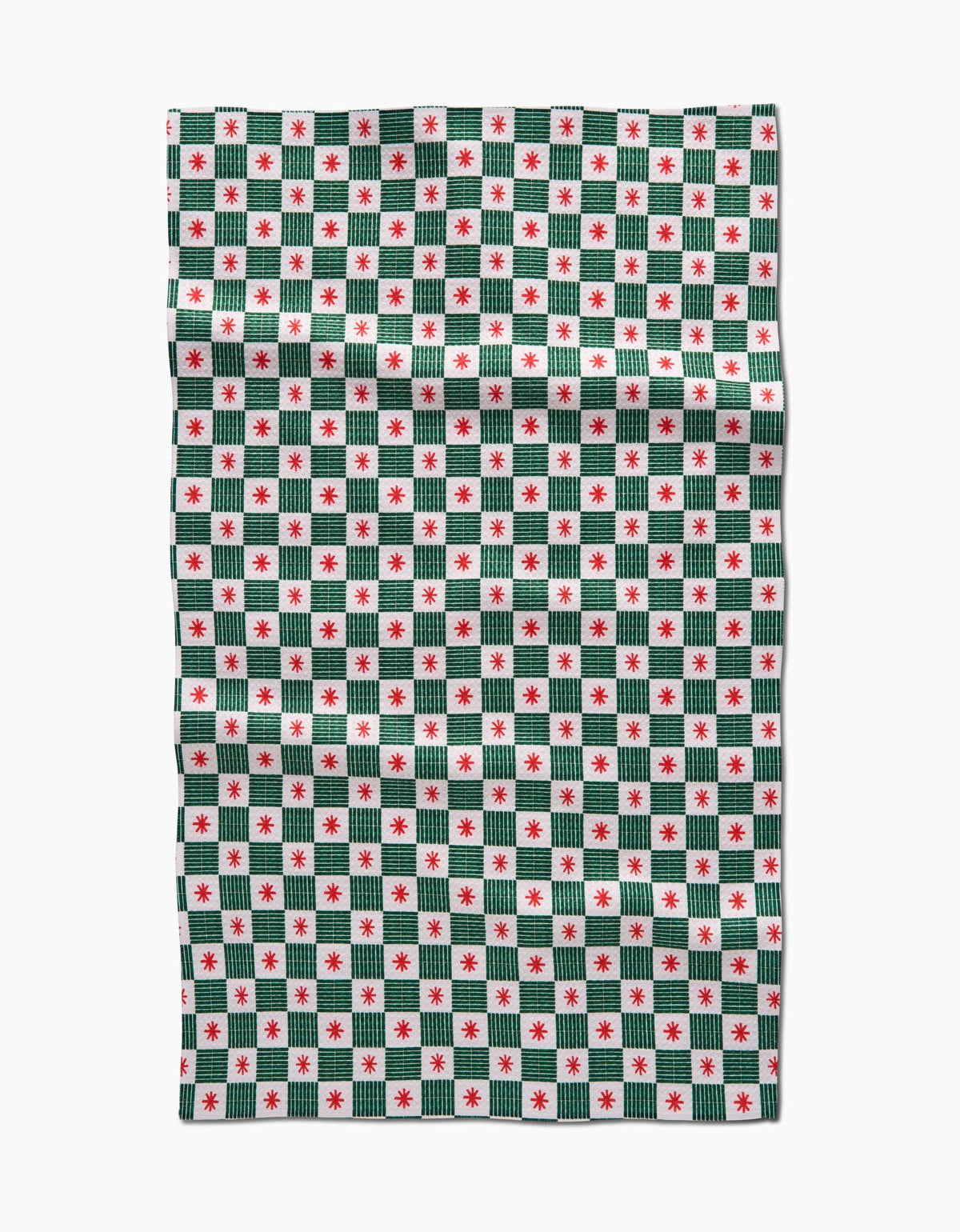 Jolly Grid Tea Towel, Feathered Farmhouse