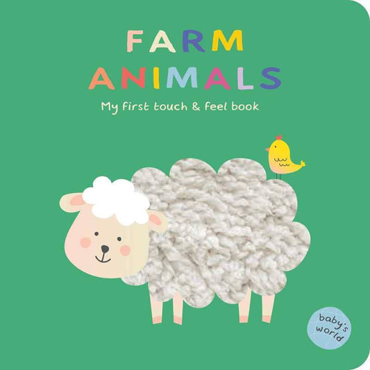 Farm Animals: My First Touch & Feel Book, Feathered Farmhouse