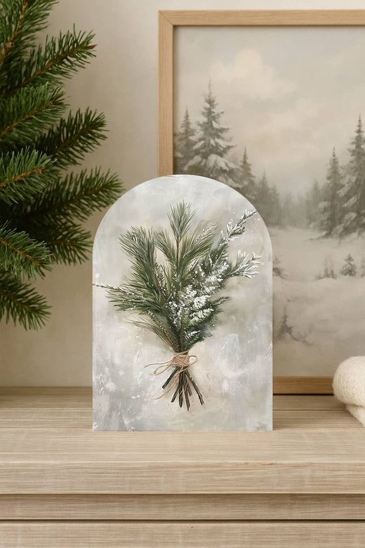 Pine Bundle Arch, Feathered Farmhouse