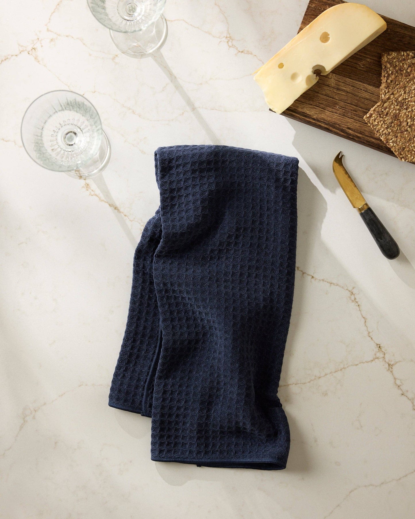 Sapphire Truffle Hand Towel, Feathered Farmhouse