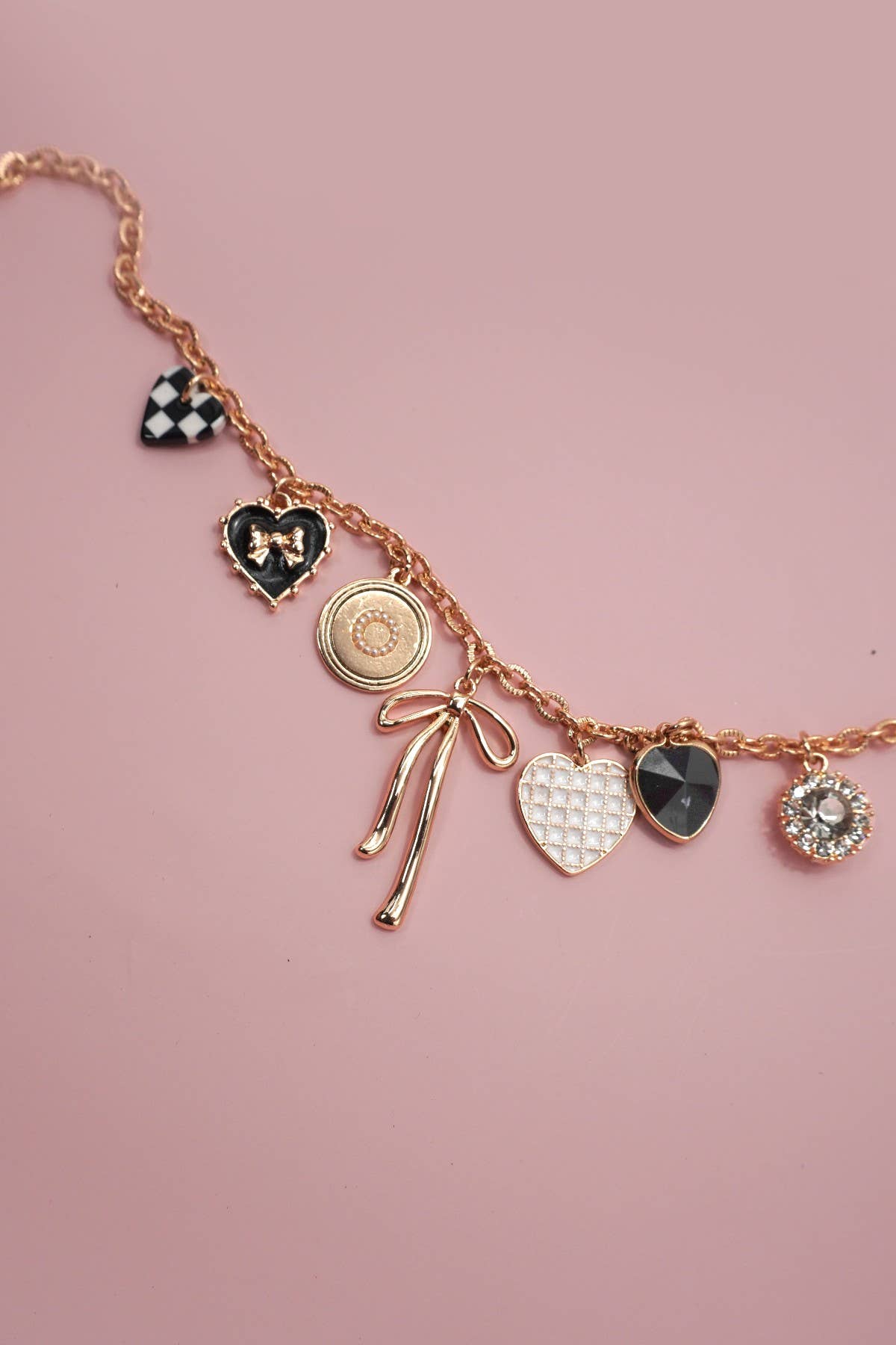 Charm Necklace, Feathered Farmhouse