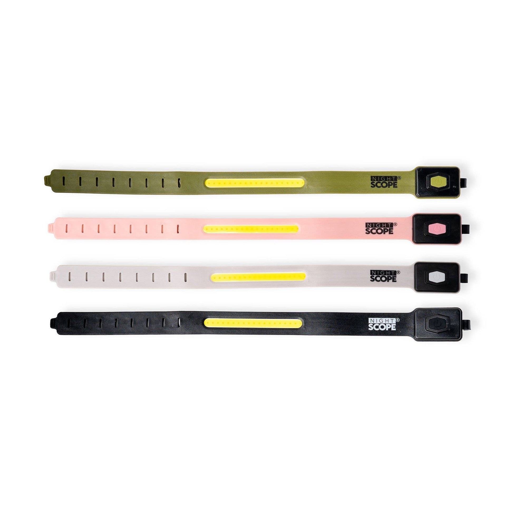 Night Scope Rechargeable LED Safety Band Assortment, Feathered Farmhouse
