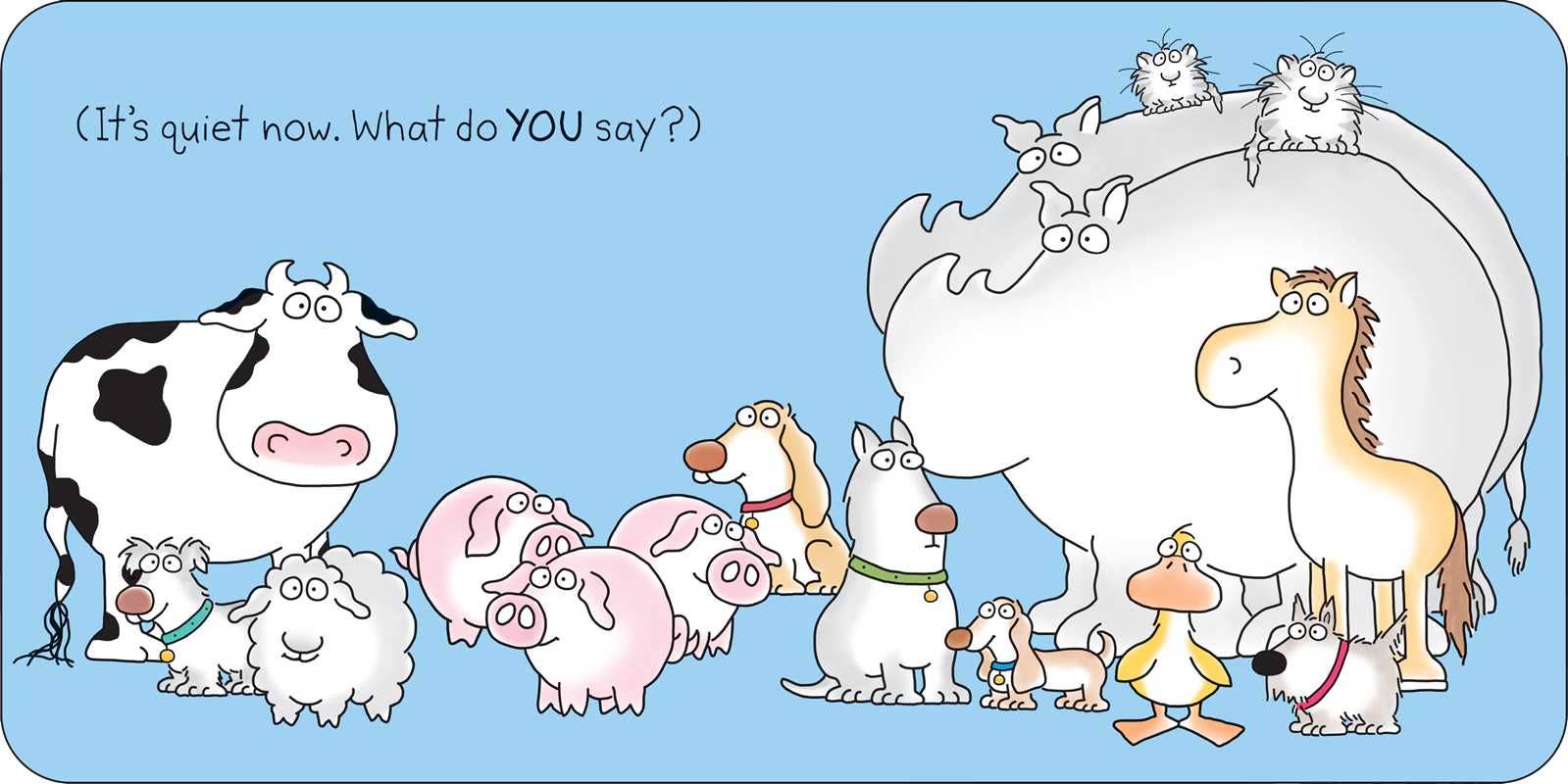 Moo, Baa, La La La!, Feathered Farmhouse