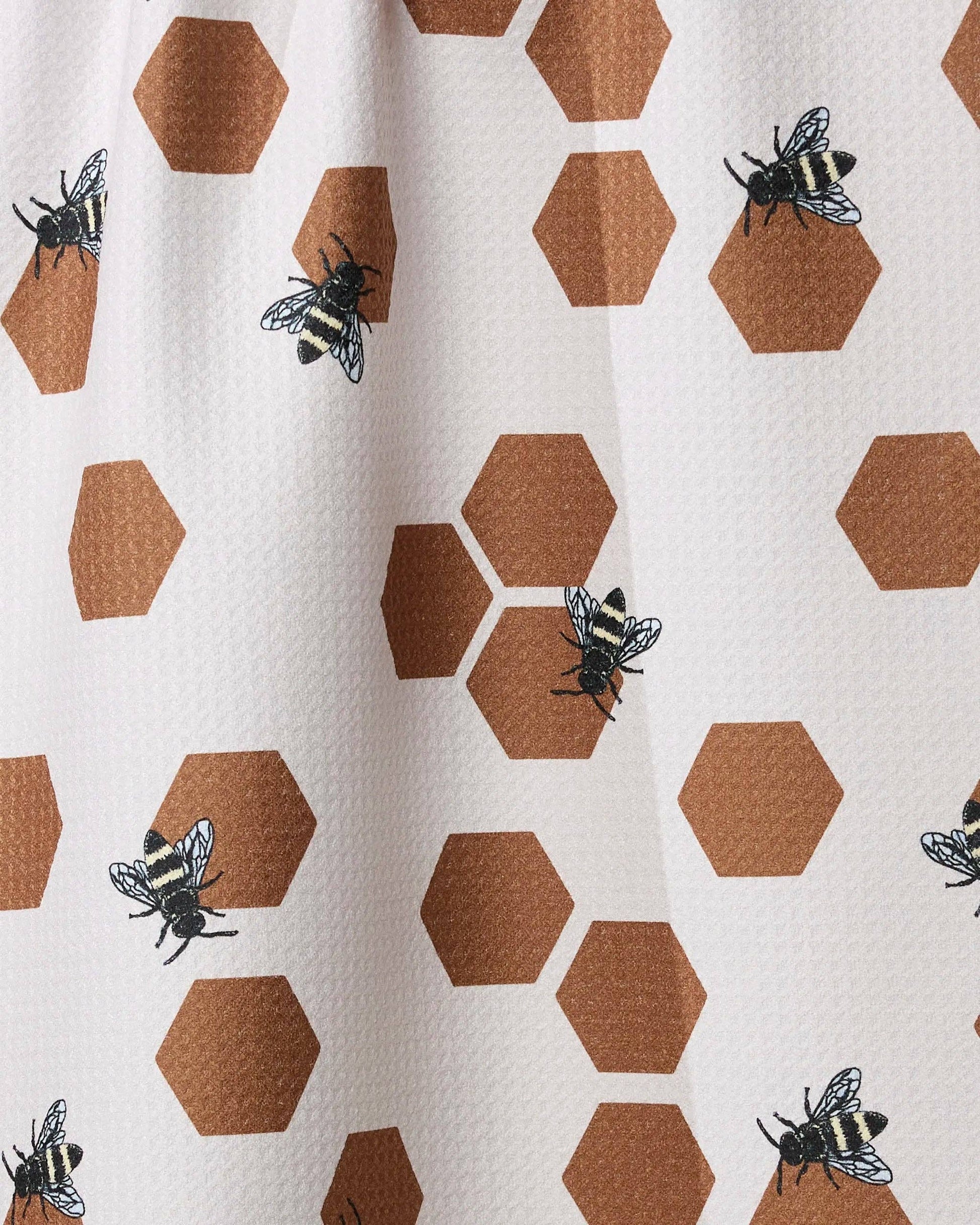 Busy Buzzin Tea Towel, Feathered Farmhouse