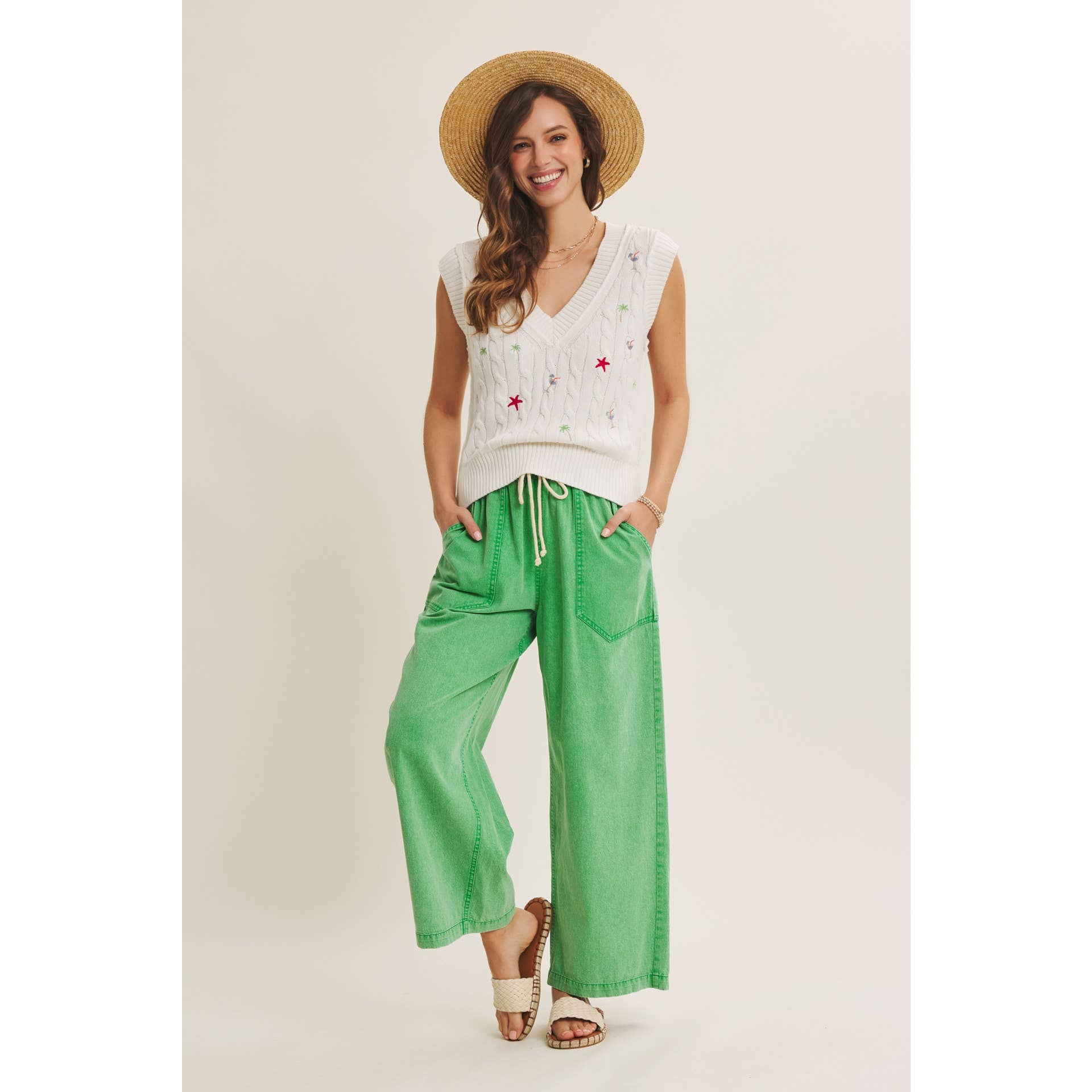 Everyday Comfort Pants, Feathered Farmhouse