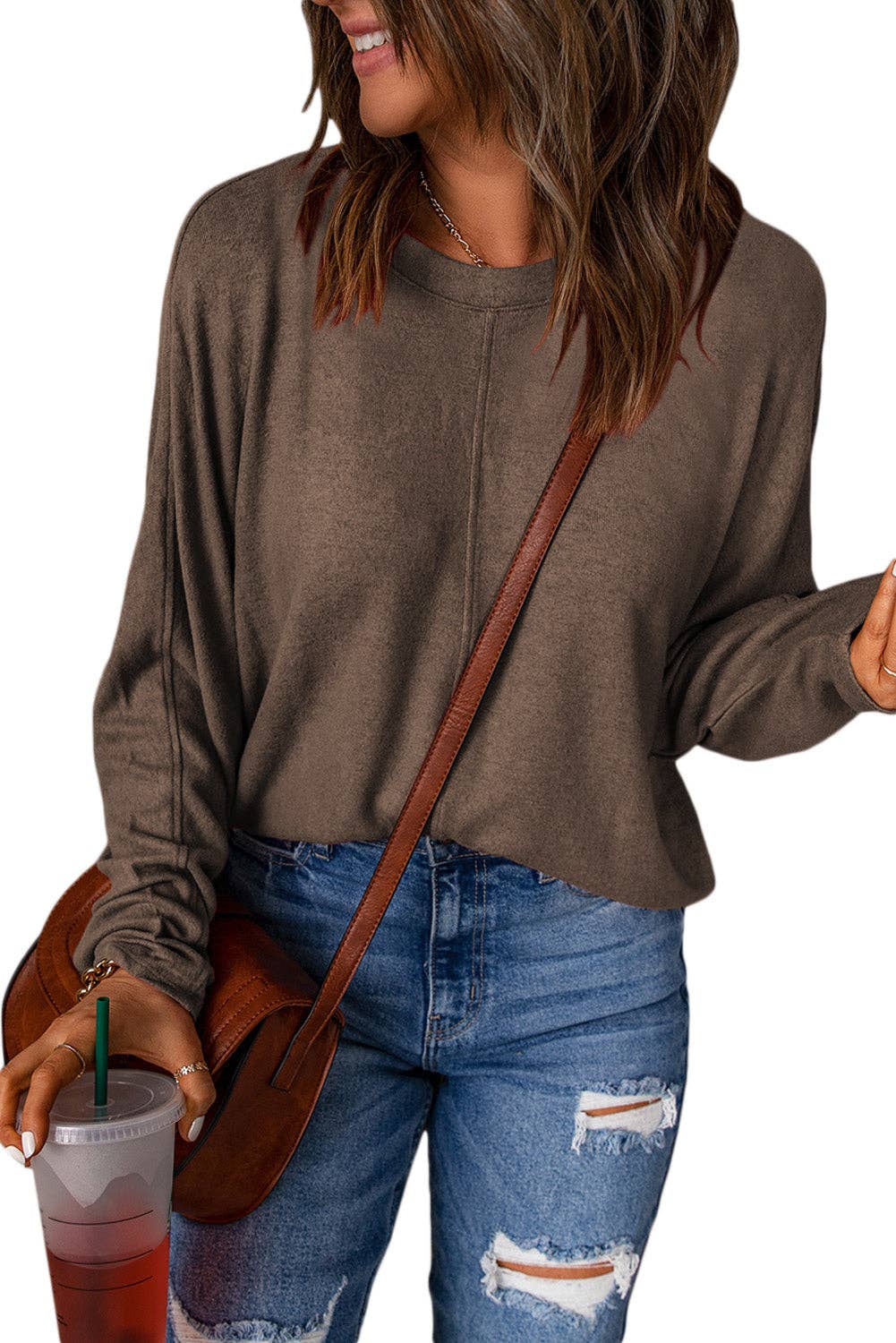 Patchwork Long Sleeve Top