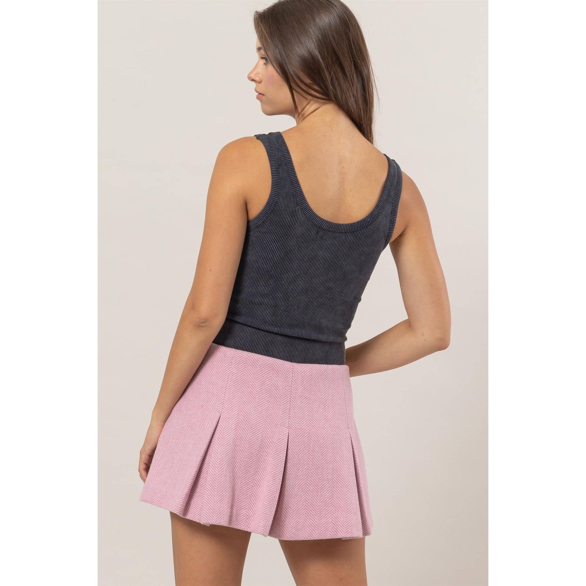 Washed Seamless Tank Top, Feathered Farmhouse