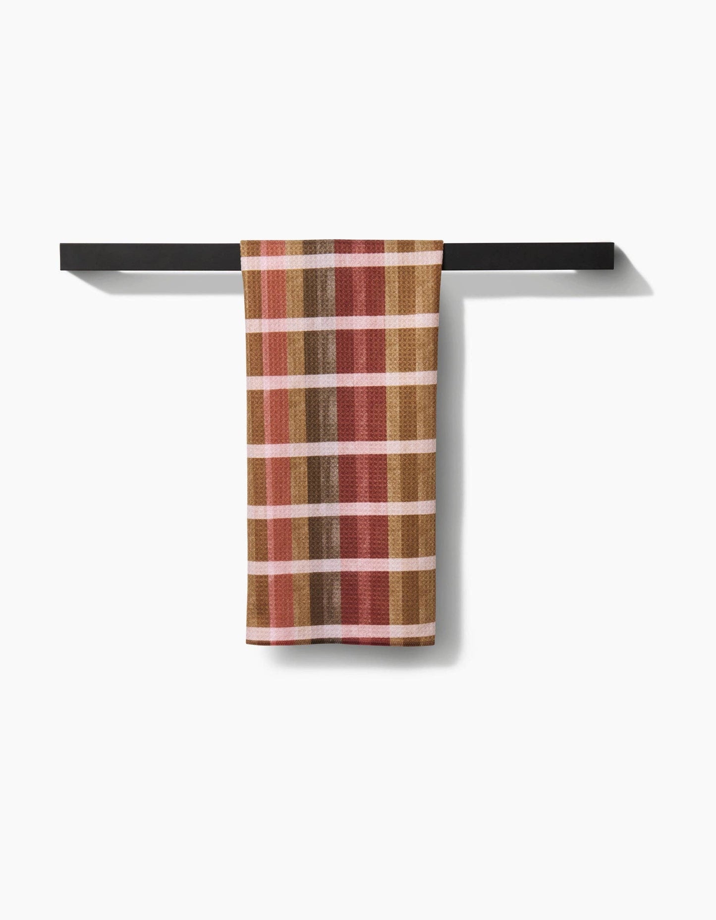 Fall Harvest Stripes Tea Towel, Feathered Farmhouse