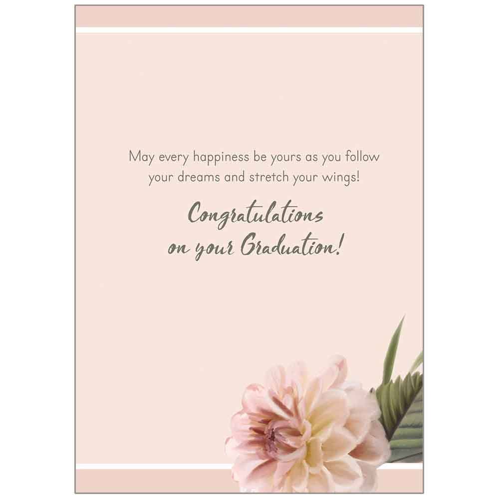 Follow Your Dreams Graduation Card, Feathered Farmhouse