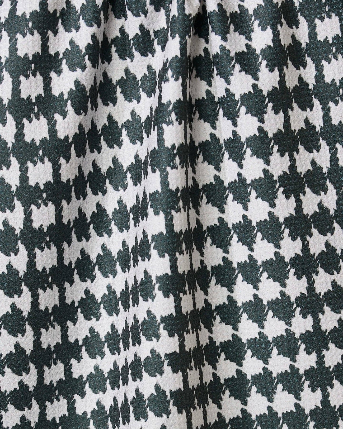 Electric Houndstooth Black Tea Towel, Feathered Farmhouse