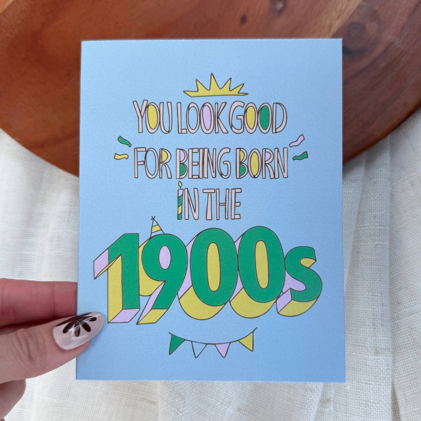 1900s Birthdy Card