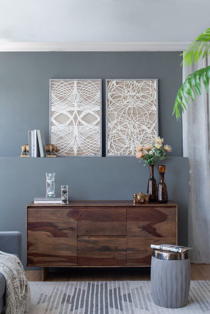 Leaf Shadow Box Wall Decor, Feathered Farmhouse