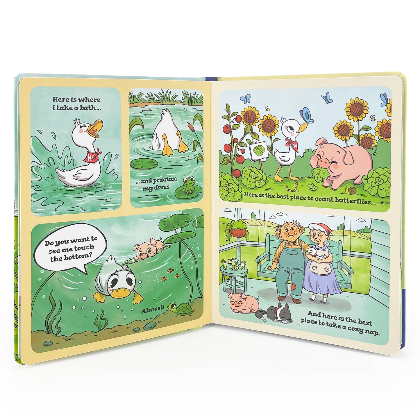 Wiggles & Waddle Farm First Graphic Novel, The Feathered Farmhouse