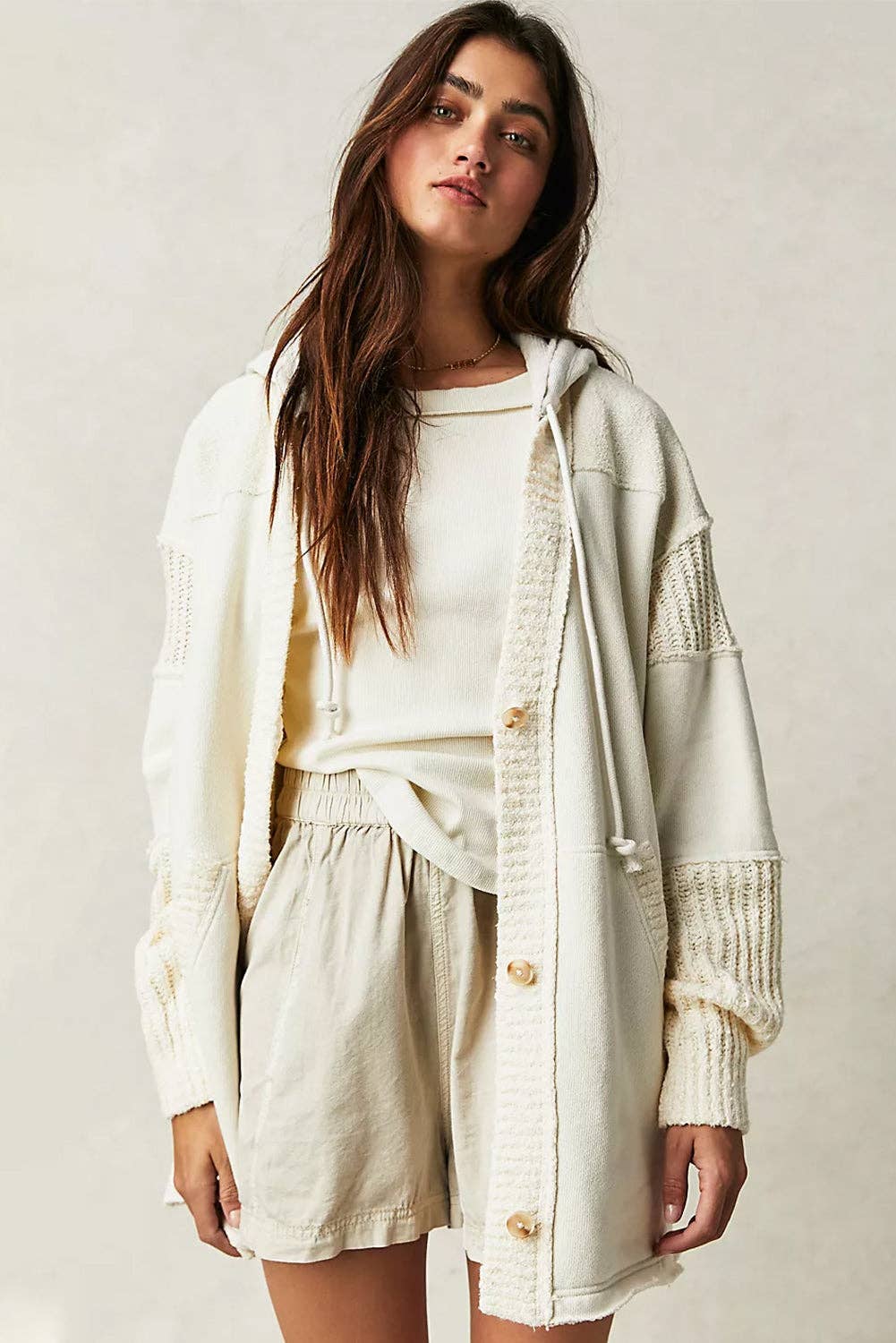 Knit Patchwork Coat, The Feathered Farmhouse