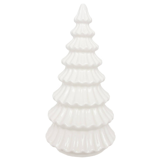 White Iridescent Tree, Feathered Farmhouse