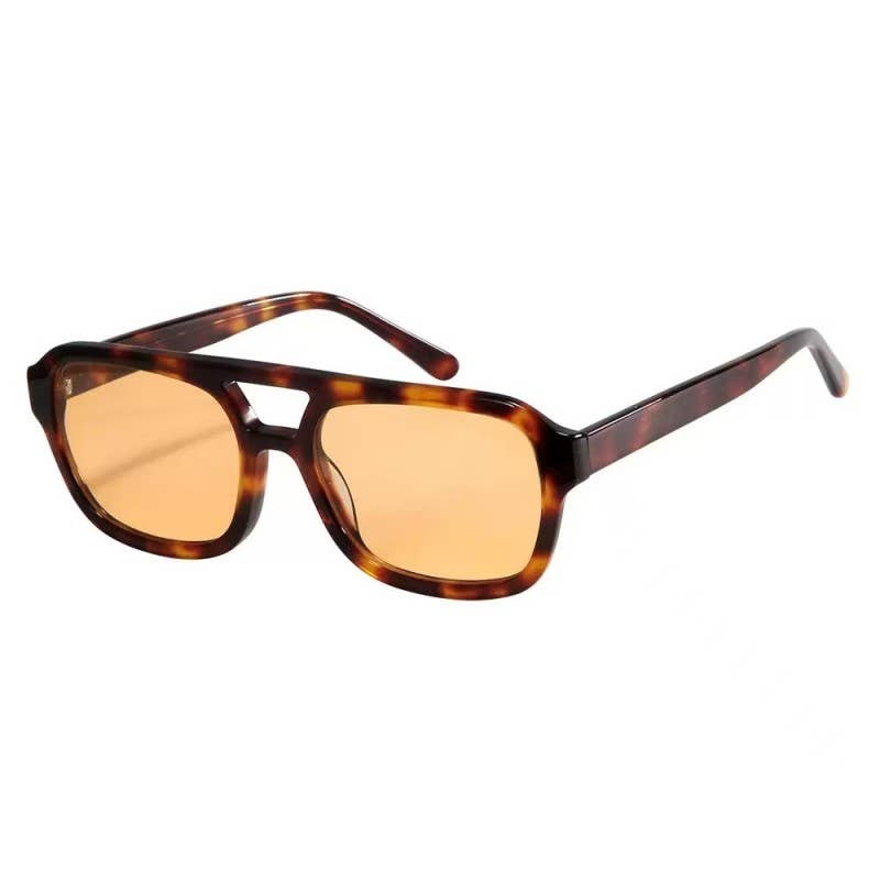 Oversized Frame Sunglasses, Feathered Farmhouse