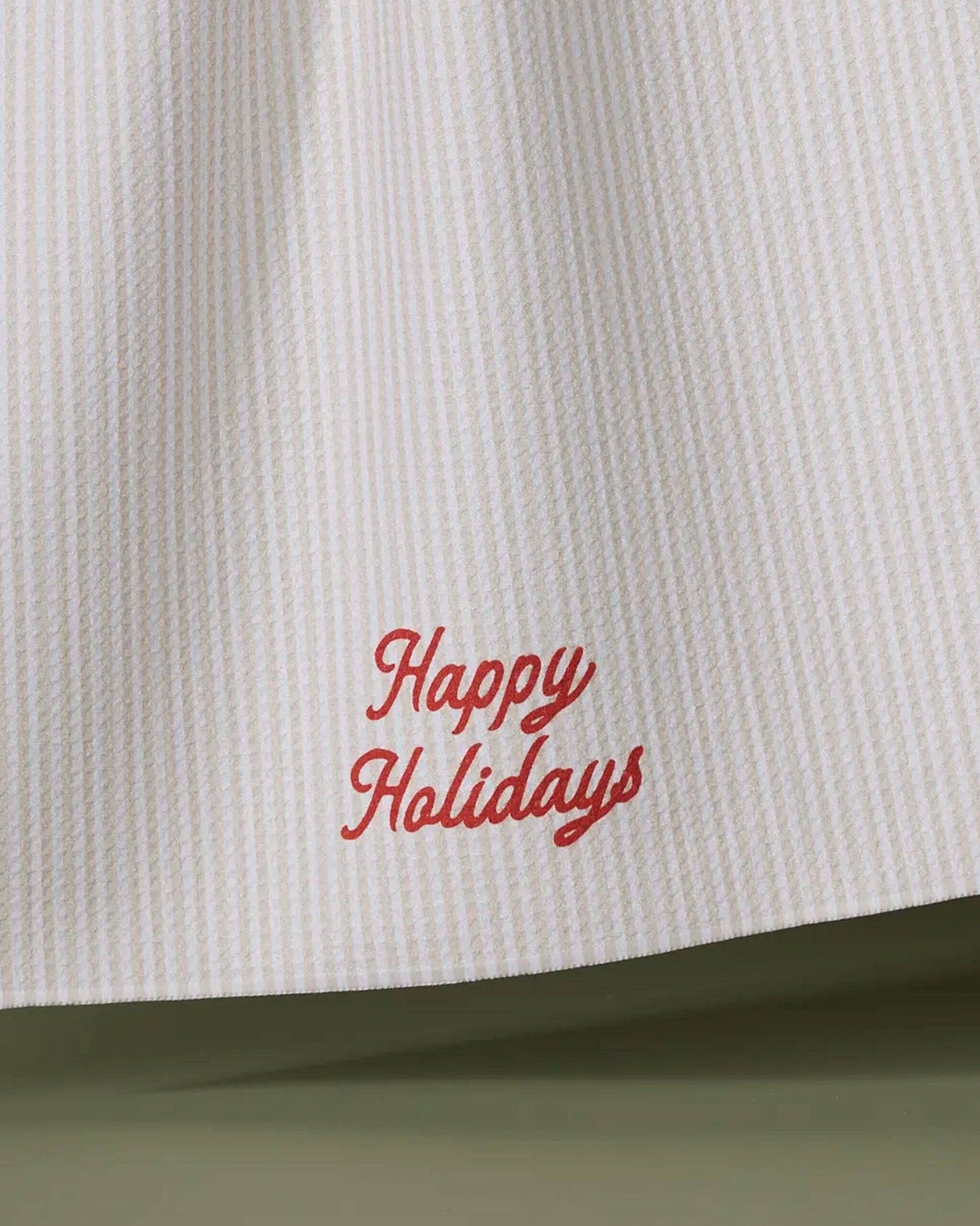 Seasons Stripes Tea Towel, Feathered Farmhouse