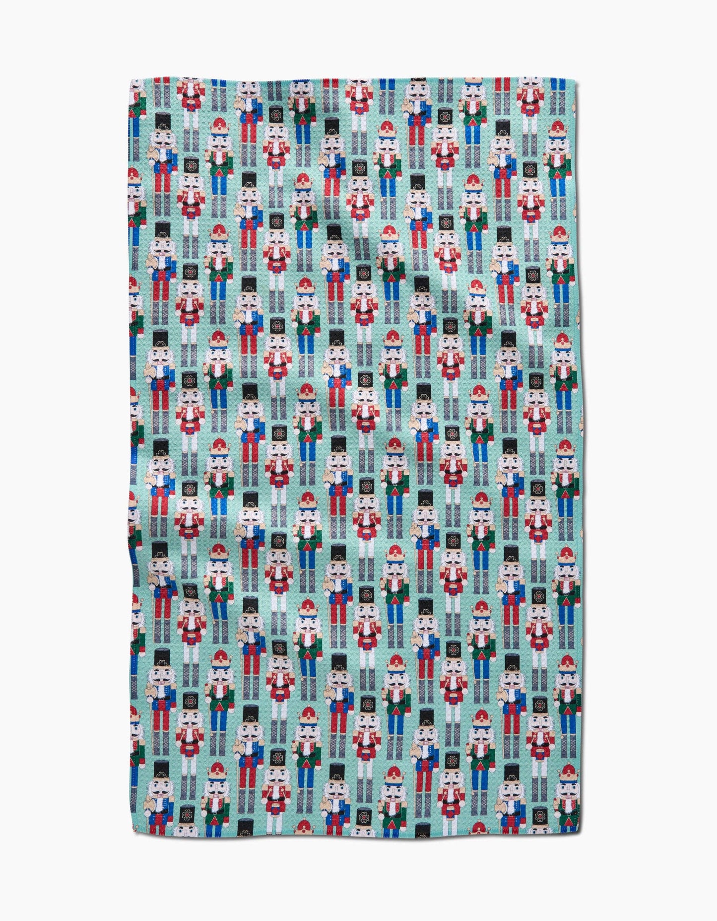 Nuts Cracking Geometry Tea Towel, Feathered Farmhouse