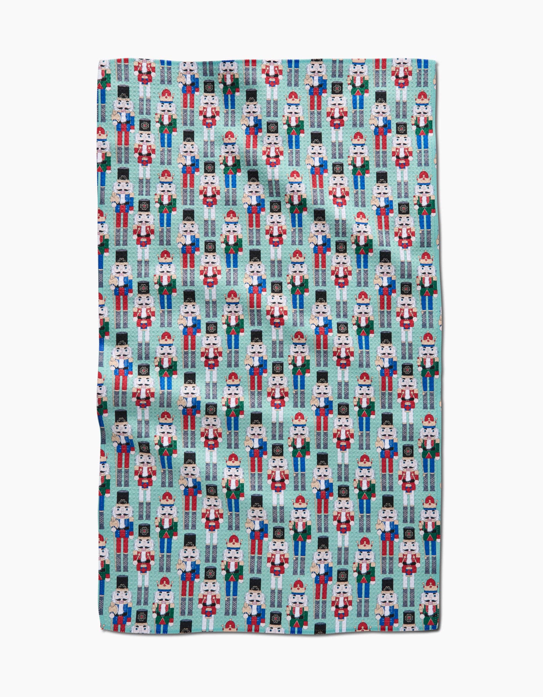 Nuts Cracking Geometry Tea Towel, Feathered Farmhouse