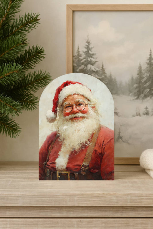 Jolly Santa Arch, Feathered Farmhouse