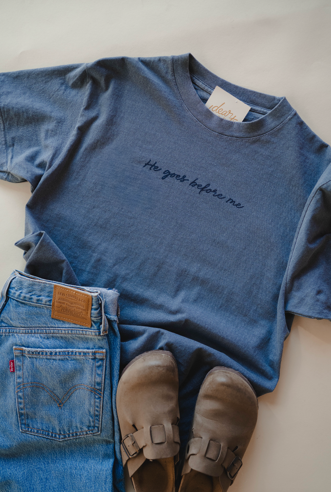 Father's House Tee, Feathered Farmhouse