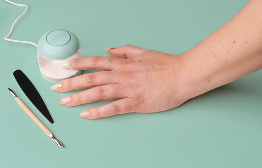 Lemon Lavender Nailed It Gel Nail Lamp, Feathered Farmhouse