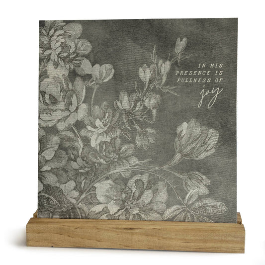 Fullness of Joy Mini Canvas, Feathered Farmhouse