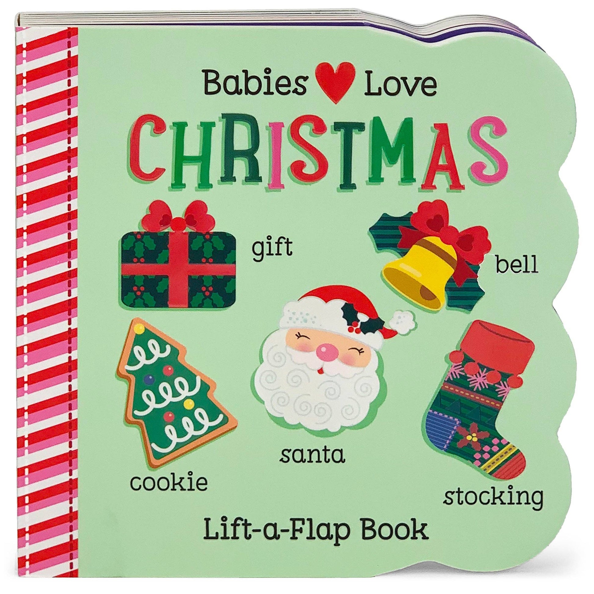 Babies Love Christmas Lift-a-Flap Board Book, Feathered Farmhouse