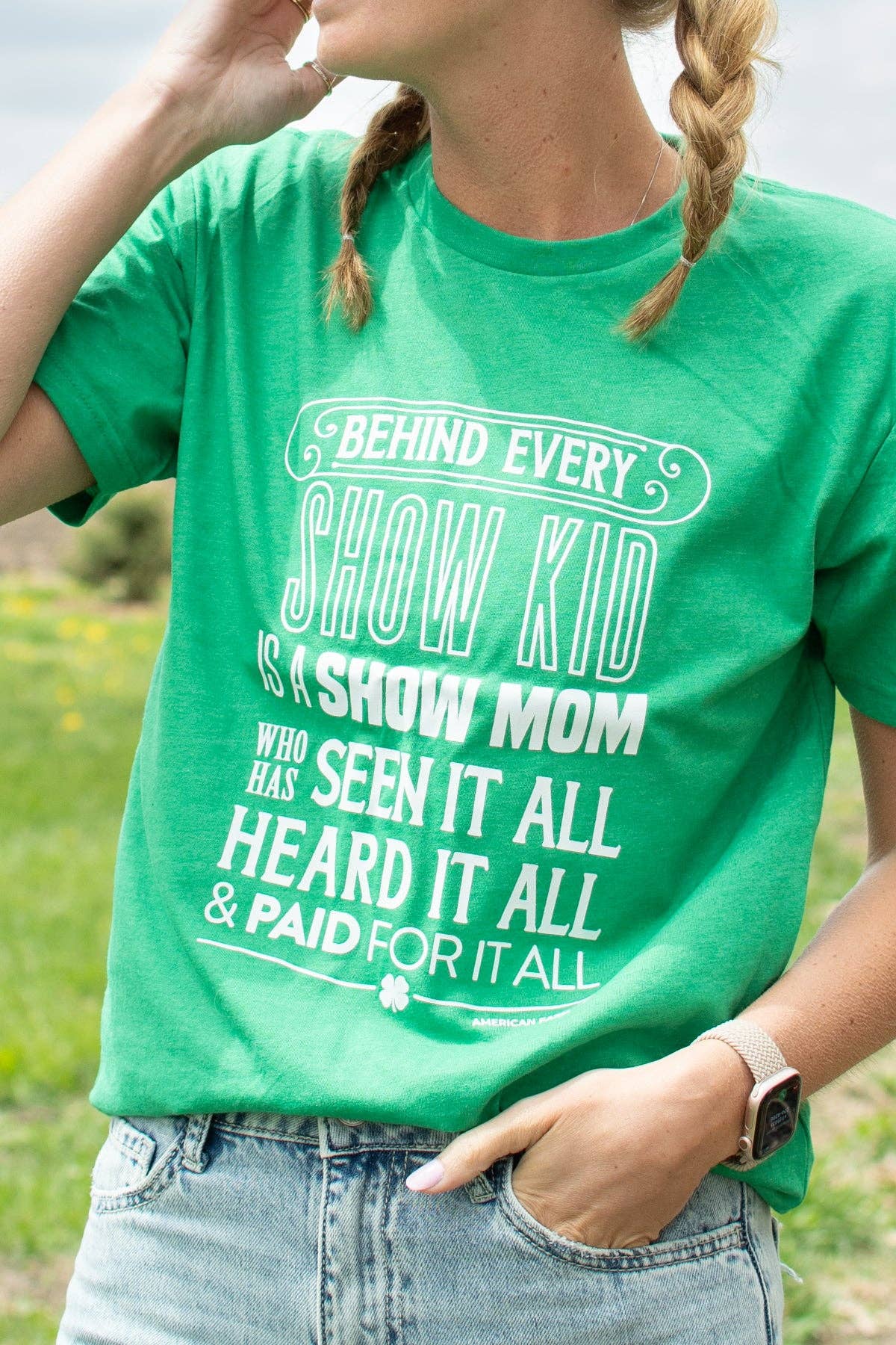 Summer 'Fair Mom' Graphic Tee, Feathered Farmhouse