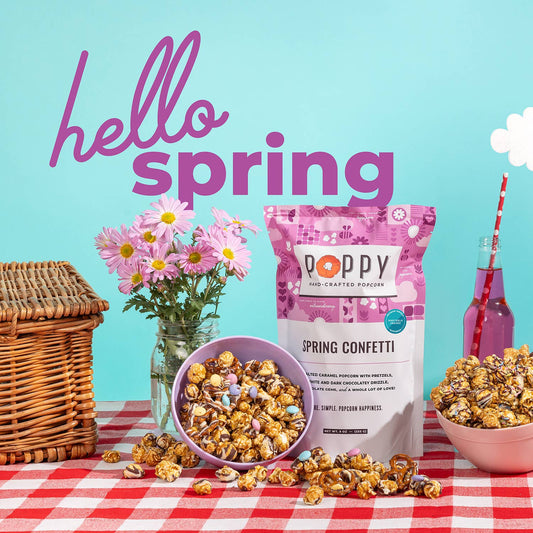 Spring Confetti Popcorn, Feathered Farmhouse