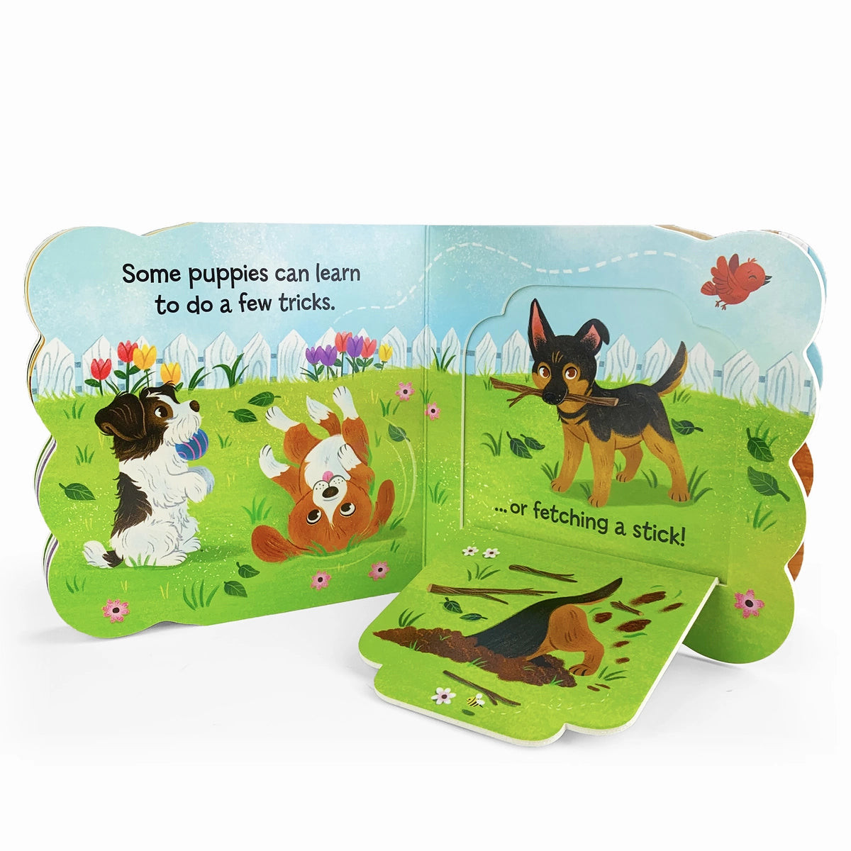 Puppies Lift-a-Flap Board Book, Feathered Farmhouse
