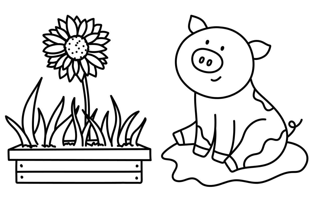 My First Big Book of Farm Animals, Feathered Farmhouse