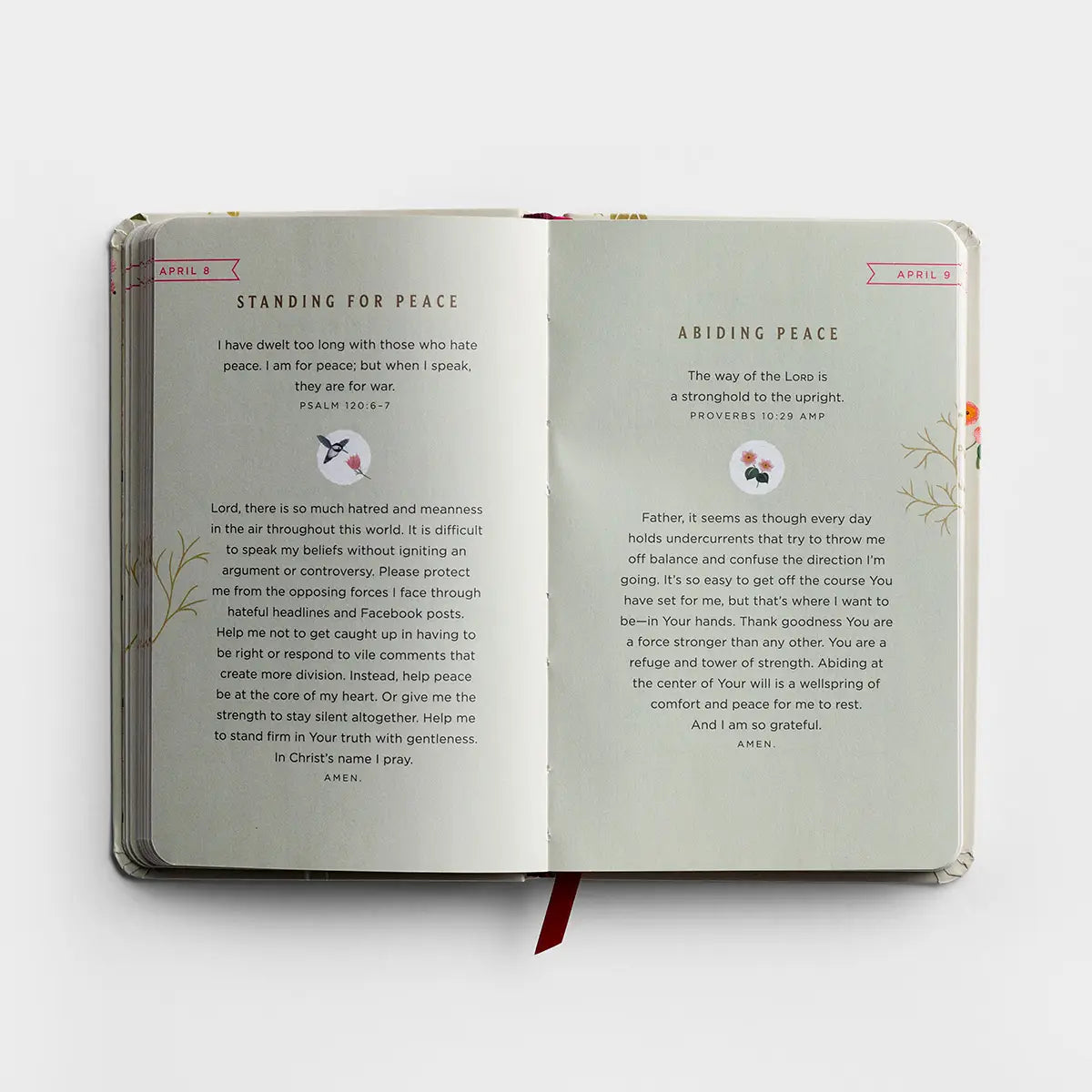 A Prayer A Day Daily Devotional, Feathered Farmhouse